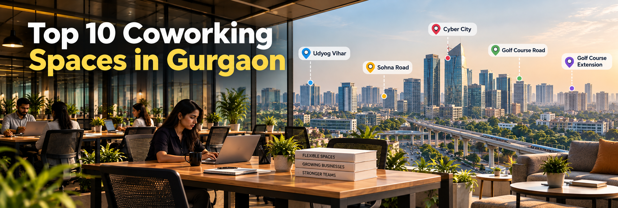 Top 10 Coworking Spaces in Gurgaon (2026): Prices, Locations & Amenities Compared
